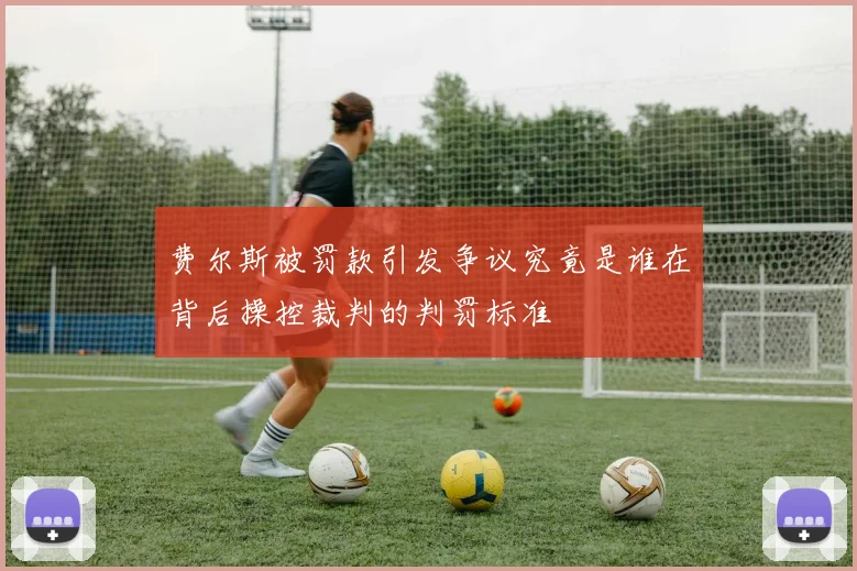 费尔斯被罚款引发争议究竟是谁在背后操控裁判的判罚标准